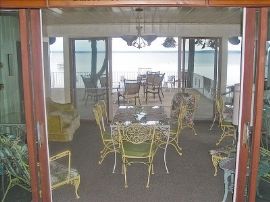 Lakeside porch